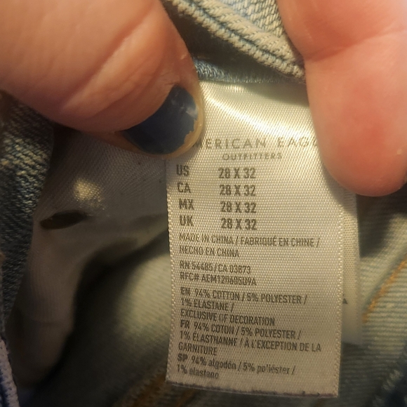 Men's American Eagle Next Level Flex Jeans Size 28x32 #99 - Picture 4 of 4